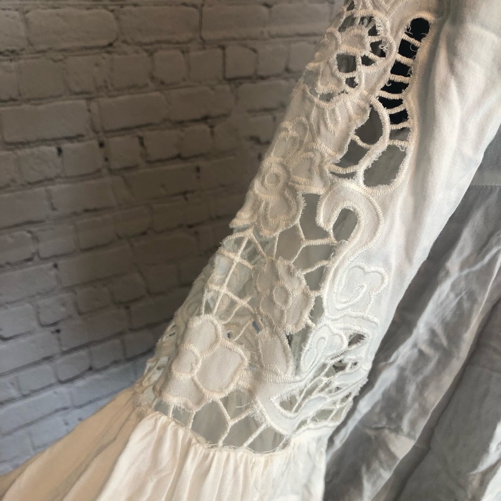 EN CRÈME white boho blouse - Picture 3 of 3